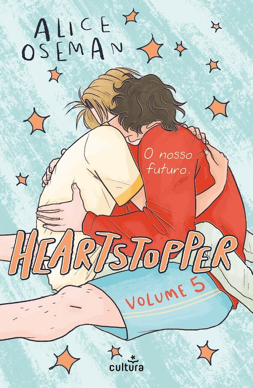 Capa de Heartstopper — Volume 5 — O Nosso Futuro
