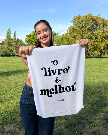 Tote Bag O Livro é Melhor