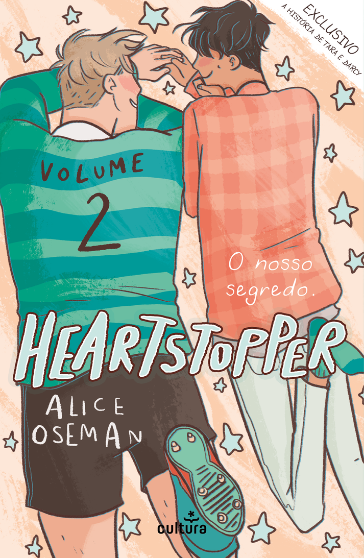 Capa de Heartstopper — Volume 2 — O Nosso Segredo