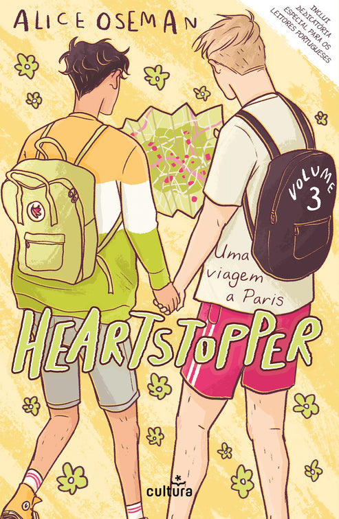 Capa de Heartstopper — Volume 3 — Uma Viagem a Paris